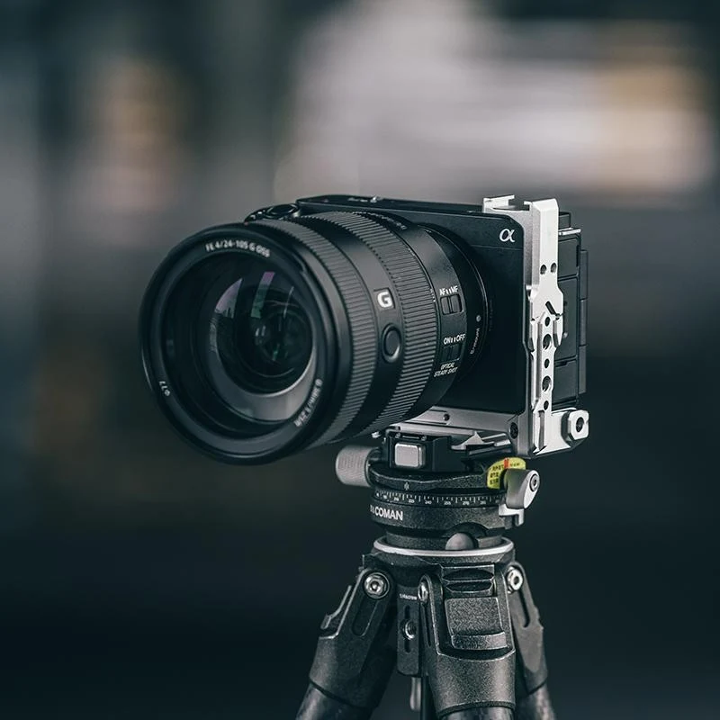 Falcam F22&F38&F50 Schnellspanner Camera L-Halterung Silk Silver (FOR SONY ZV-E1) C00B3503W