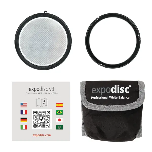 Expodisc v3.0 82mm professioneller Weißabgleichsfilter