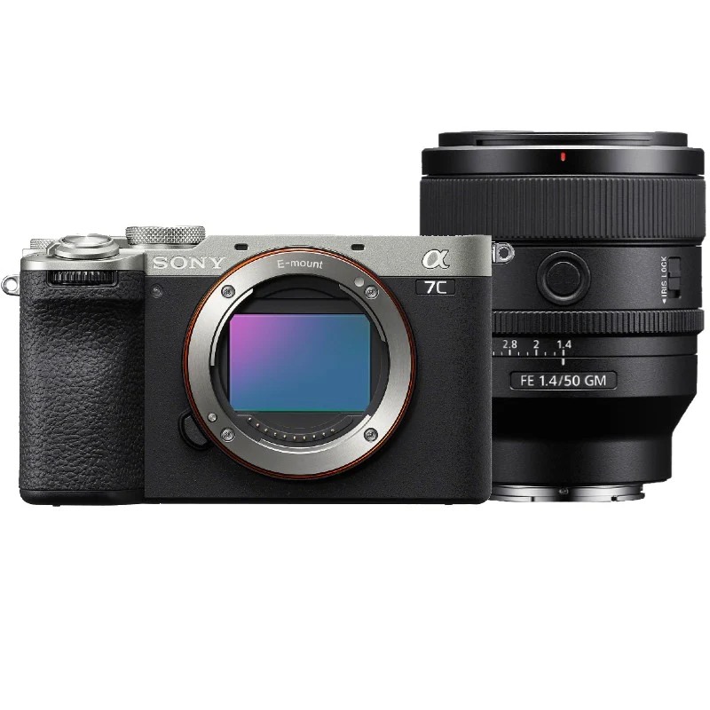 Sony A7C II Silber + 50mm f/1.4 GM