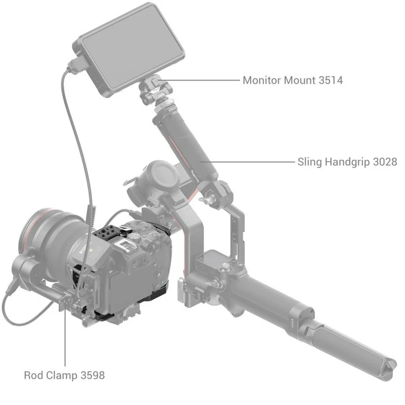 SmallRig 4003B “Black Mamba” Cage for Canon EOS R7