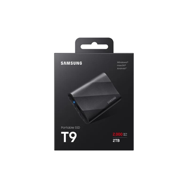 Samsung Portable SSD T9 2TB, Black