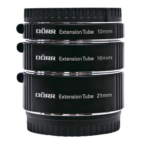 Dorr Verlängerungsrohr-Kit (10, 16, 21mm) für Nikon 1