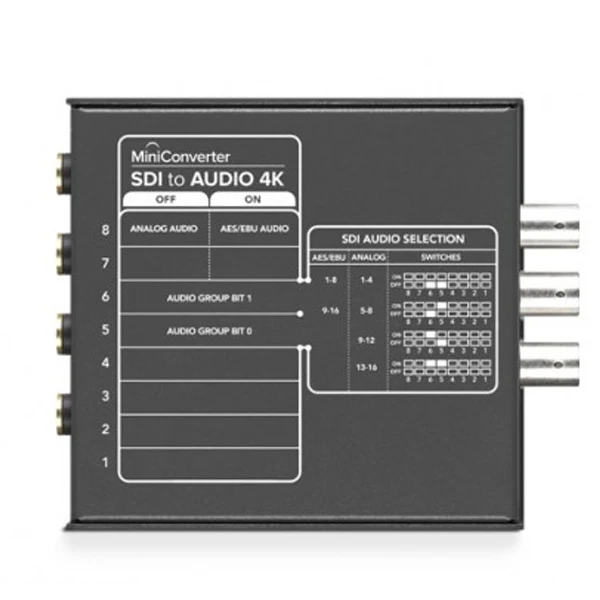 Blackmagic Mini Converter - SDI to Audio 4K
