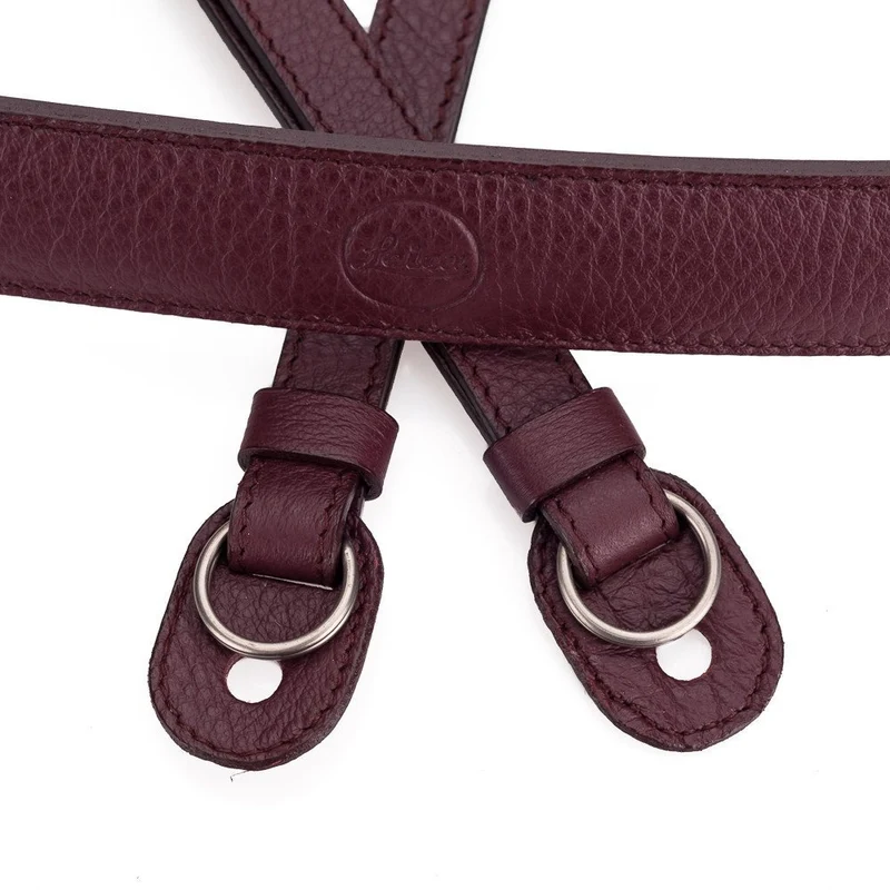 Leica Trageriemen Full-Grain Cowhide Boysenberry