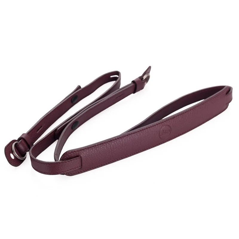 Leica Trageriemen Full-Grain Cowhide Boysenberry