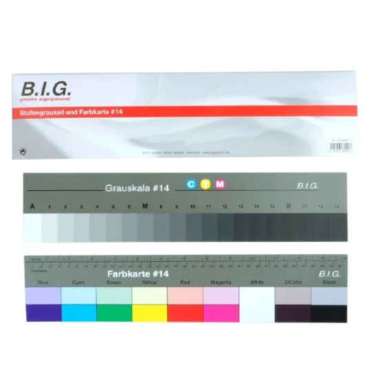 BIG Grey card and colour card 36cm #14