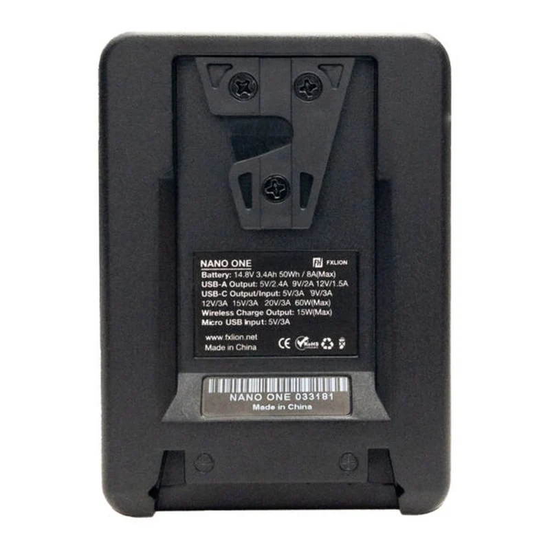 Fxlion Nano One 14.8V/50Wh V-Mount battery wireless