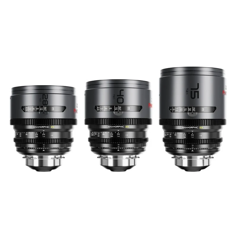 DZOFilm Pavo Anamorphic 3-Lens Kit