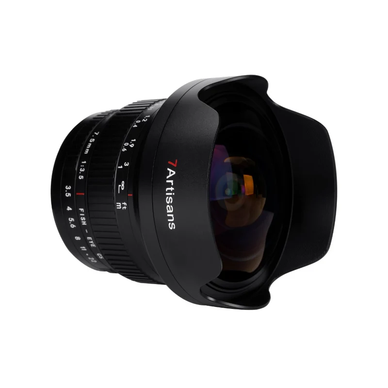 7Artisans MF 7,5mm f/3,5 Canon EF Schwarz