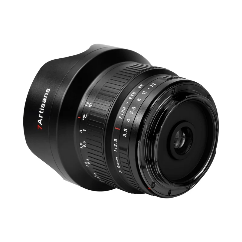 7Artisans MF 7,5mm f/3,5 Canon EF Schwarz