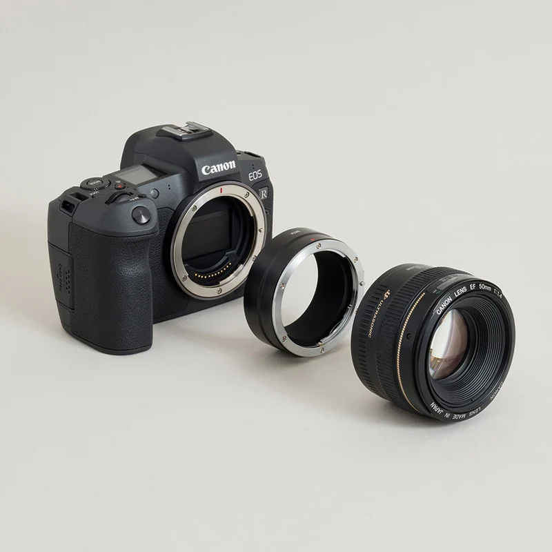 Urth Lens Mount adapter: Compatible with Canon (EF / EF S) Lens to Canon RF Camera Body OUTLET