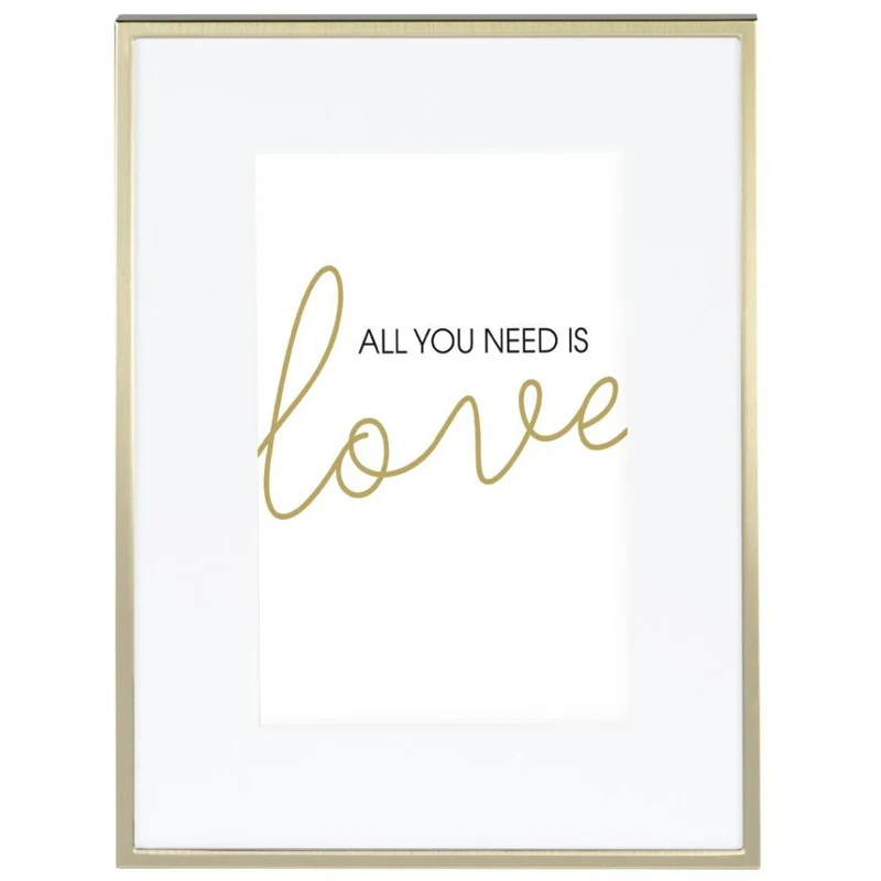 Hama Line 13x18 matt gold