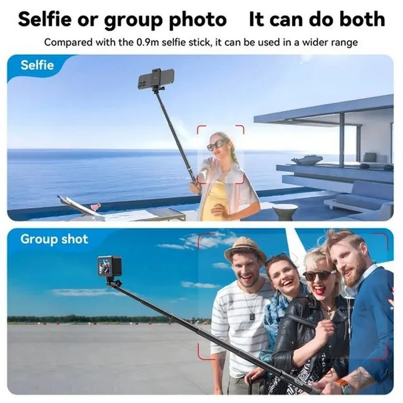 Telesin Premium Selfie stick Carbon (120 cm)