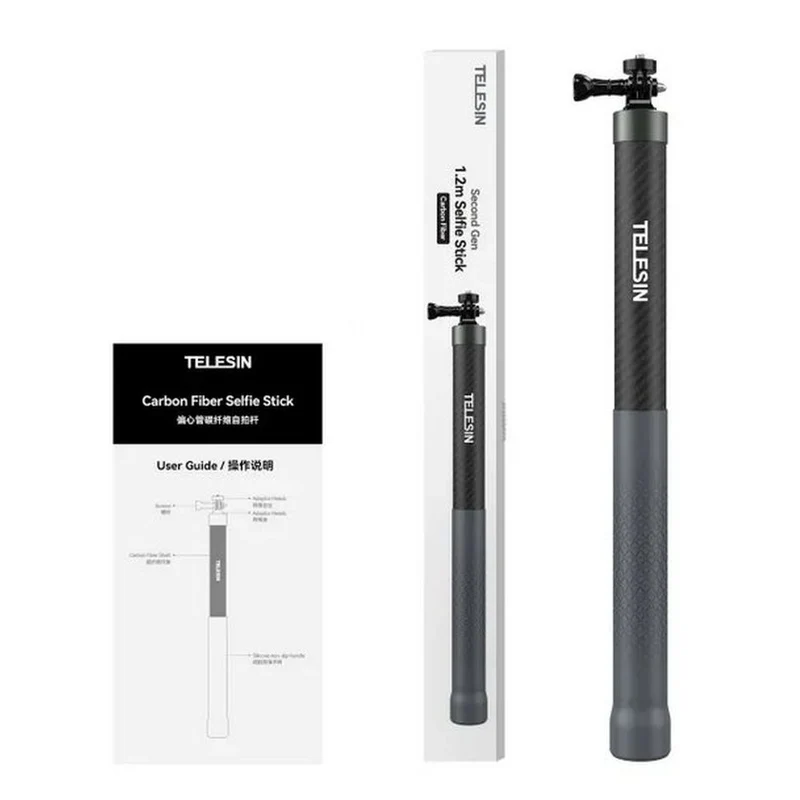 Telesin Premium Selfie stick Carbon (120 cm)