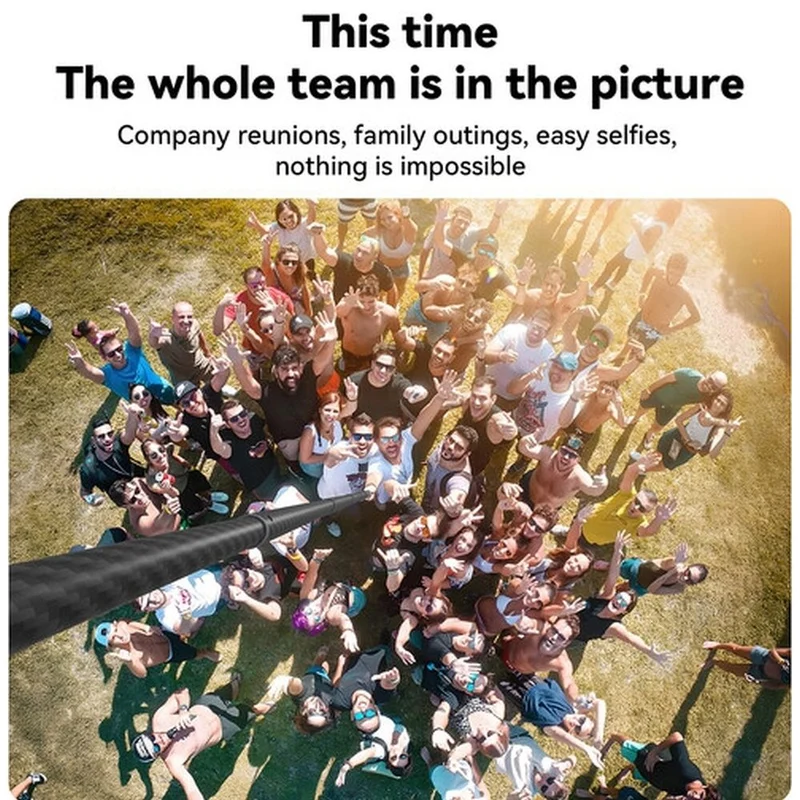Telesin Premium Selfie stick Carbon (300 cm)