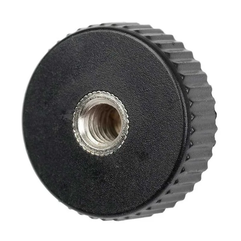 Caruba adapter screw 1/4"M - 1/4"F with plastic grip - short