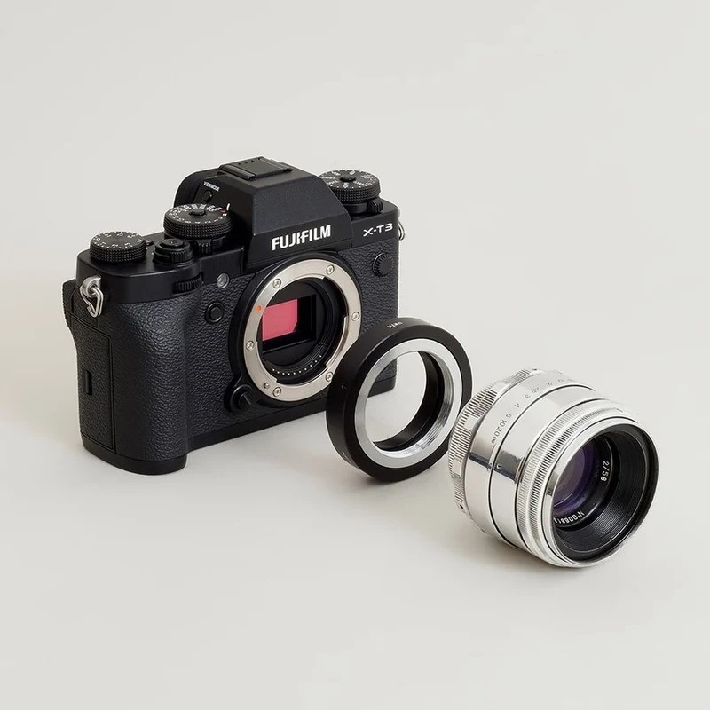 Urth Lens Mount adapter: Compatible with M39 Lens to Fujifilm X Camera Body