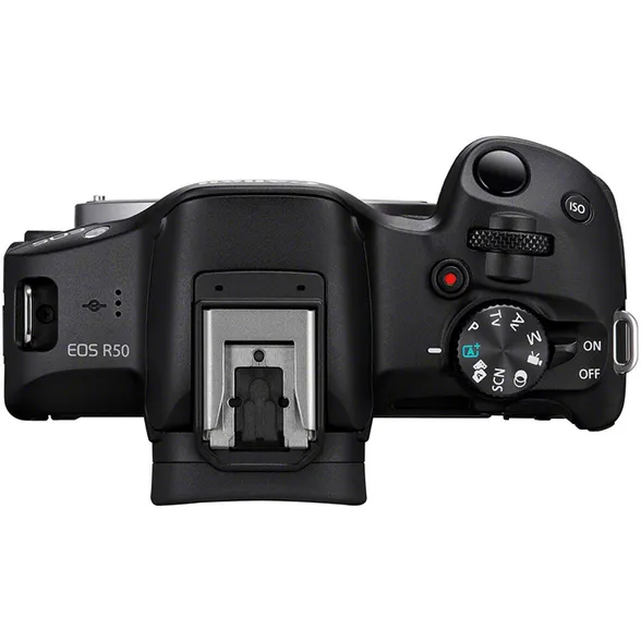 Canon EOS R50 Schwarz + RF-S 18-45 Holiday Kit
