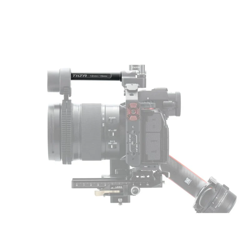 Tilta 15mm to 12mm DJI Rod Adapter - black