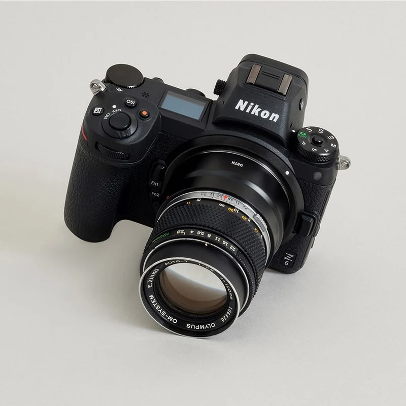 Urth Lens Mount adapter: Compatible with Olympus OM Lens to Nikon Z Camera Body