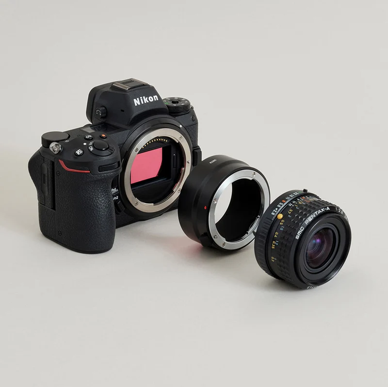Urth Lens Mount adapter: Compatible with Pentax K Lens to Nikon Z Camera Body