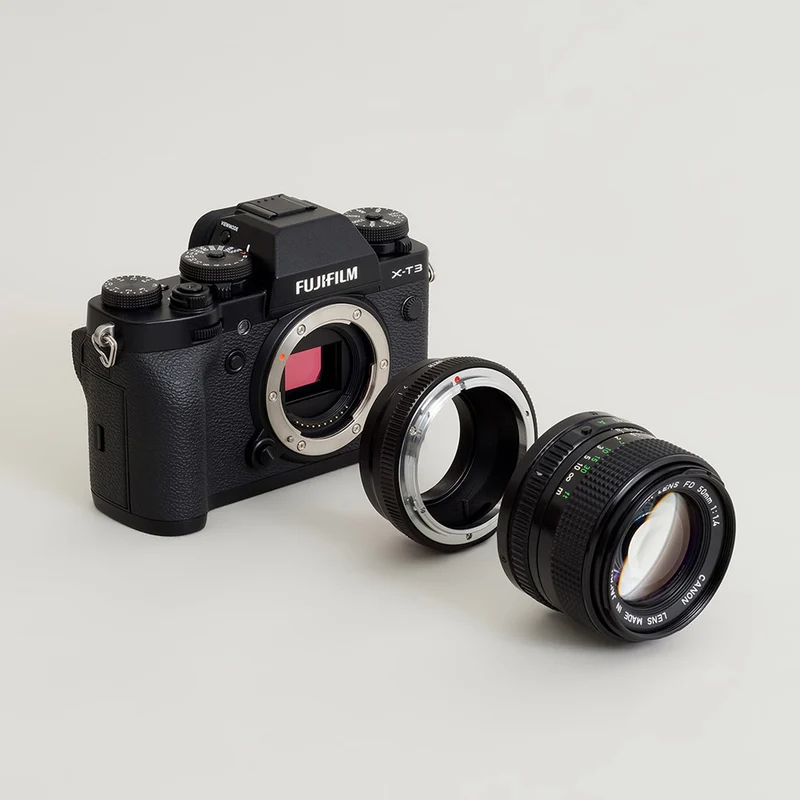Urth Objektiv Mount Adapter: Kompatibel mit Canon FD Objektiv zu Fujifilm X Kameragehäuse