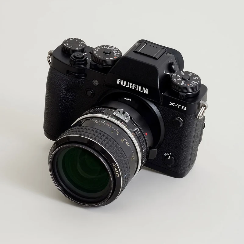 Urth Objektiv Mount Adapter: Kompatibel mit Nikon F Objektiv zu Fujifilm X Kameragehäuse