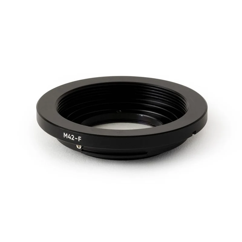 Urth Lens Mount adapter: Compatible with M42 Lens to Nikon F Camera Body (with Optical Glass)