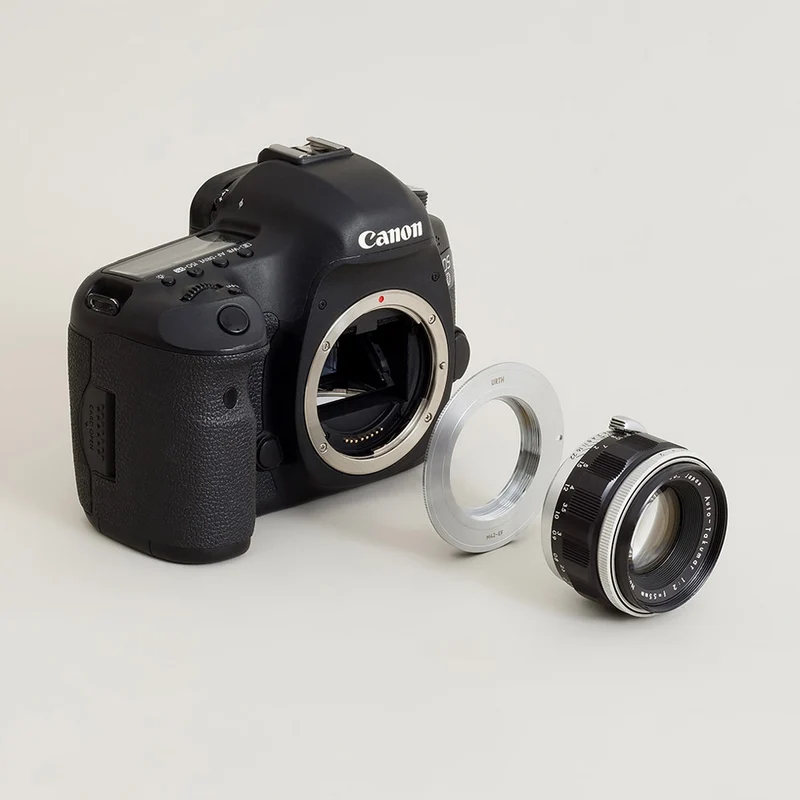 Urth Objektiv Mount Adapter: Kompatibel mit M42-Objektiv auf Canon (EF / EF S) Kameragehäuse