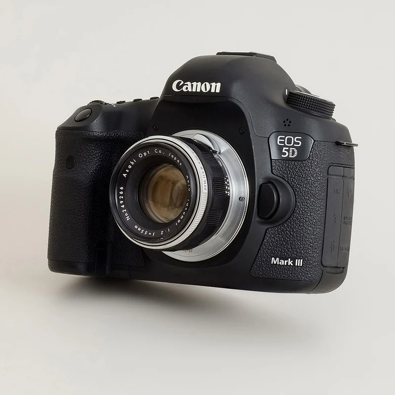 Urth Objektiv Mount Adapter: Kompatibel mit M42-Objektiv auf Canon (EF / EF S) Kameragehäuse