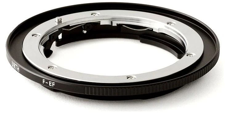 Urth Lens Mount adapter: Compatible with Nikon F Lens to Canon (EF / EF-S) Camera Body