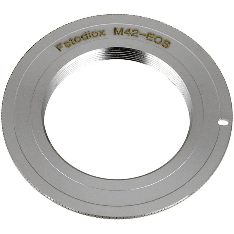 Fotodiox Pro Lens Mount adapter Compatible with M42 Typ 1 Screw Mount SLR Lens to Canon EOS (EF, EF-S) Mount SLR Camera Body