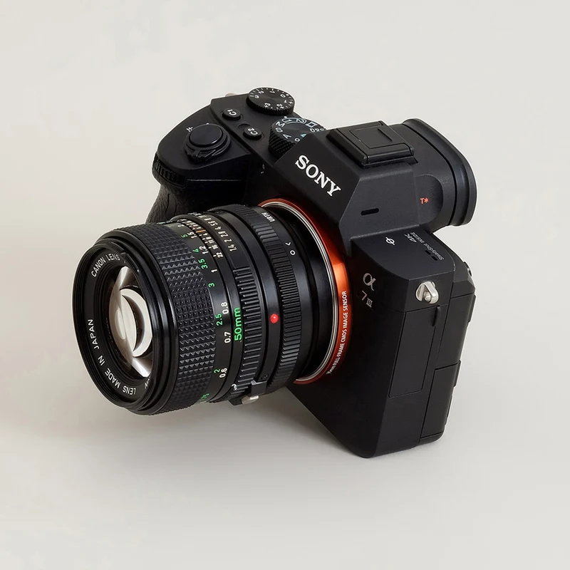 Urth Objektiv Mount Adapter: Kompatibel mit Canon FD-Objektiv zu Sony E-Kameragehäuse