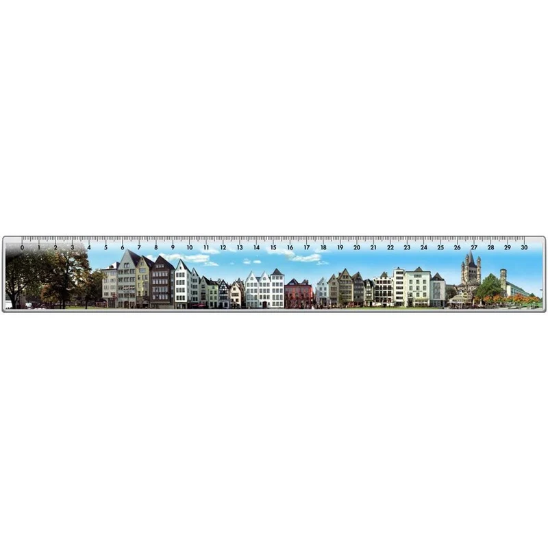 Panorama ruler Cologne Altstadt panorama