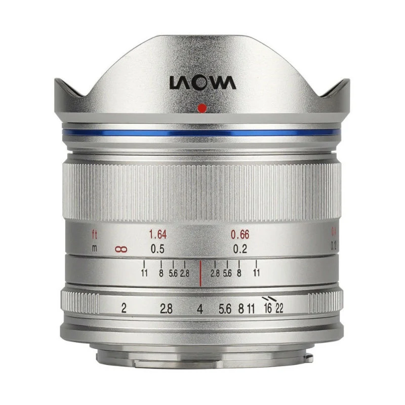 Laowa 7.5mm F2 Standard Micro 4/3 Silber