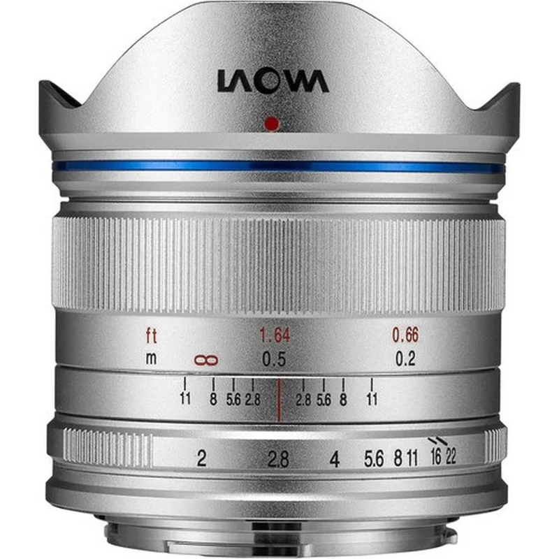 Laowa 7.5mm F2 Standard Micro 4/3 Silber