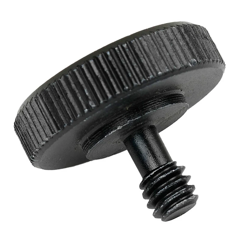 Caruba Adapterschraube 1/4"M – 1/4"F mit Metallgriff - Schwarz