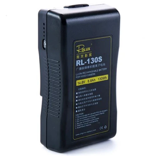 Rolux RL-130S V-Mount Battery
