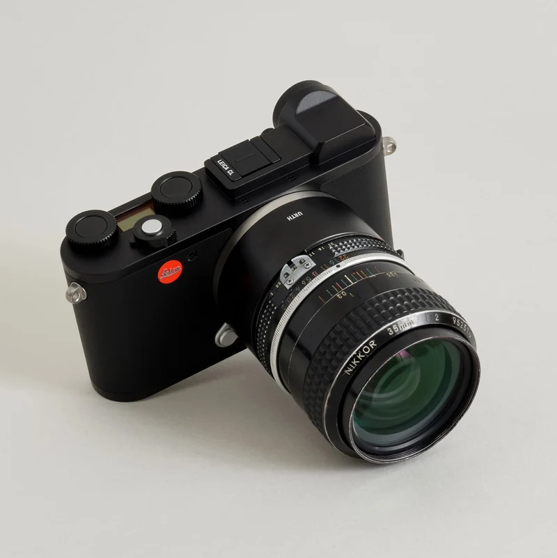 Urth Objektiv Mount Adapter: Kompatibel mit Nikon F Objektiv zu Leica L Kameragehäuse