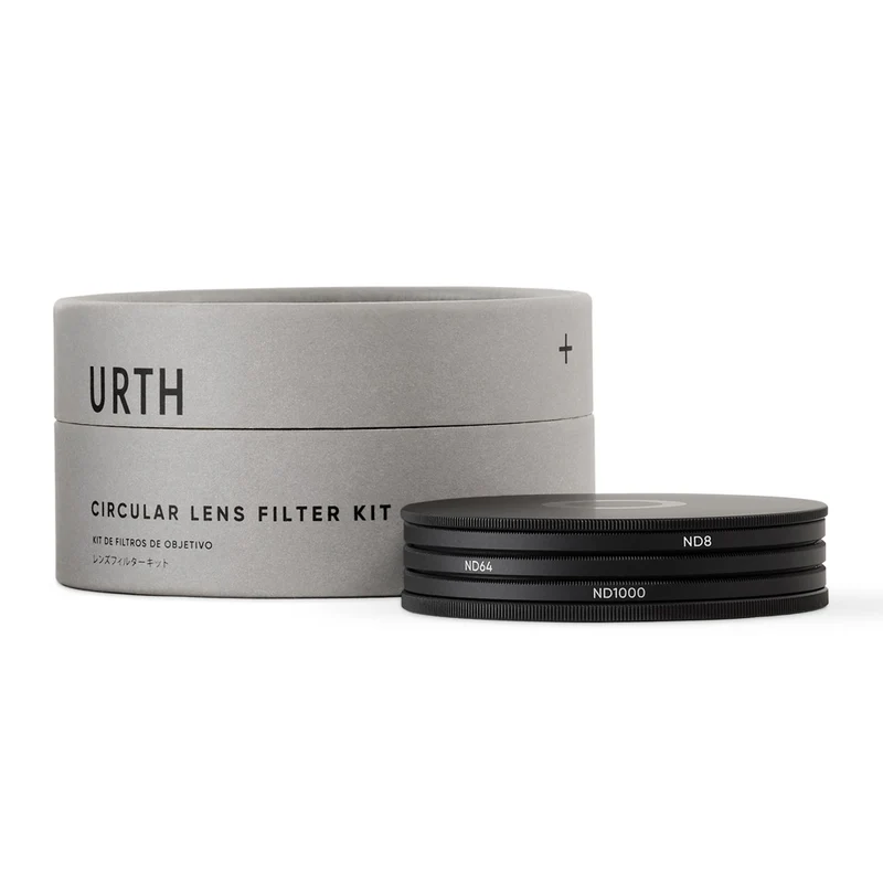 Urth 55mm ND8, ND64, ND1000 Lens Filter Kit (Plus+)