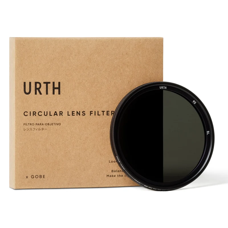 Urth 67mm ND2 400 (1 8,6 Stop) Variable ND Objektivfilter
