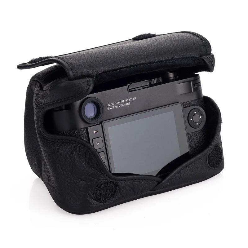 Leica 14893 Leather Pouch Short Black