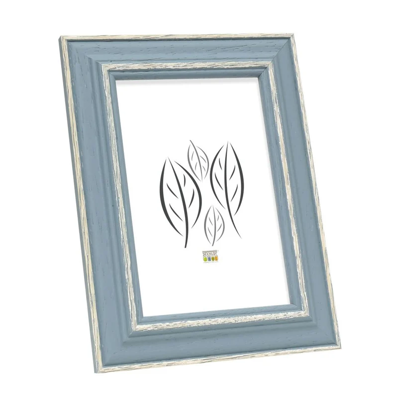 Deknudt Photo frame blue with natural accent 21x29.7 S221F6
