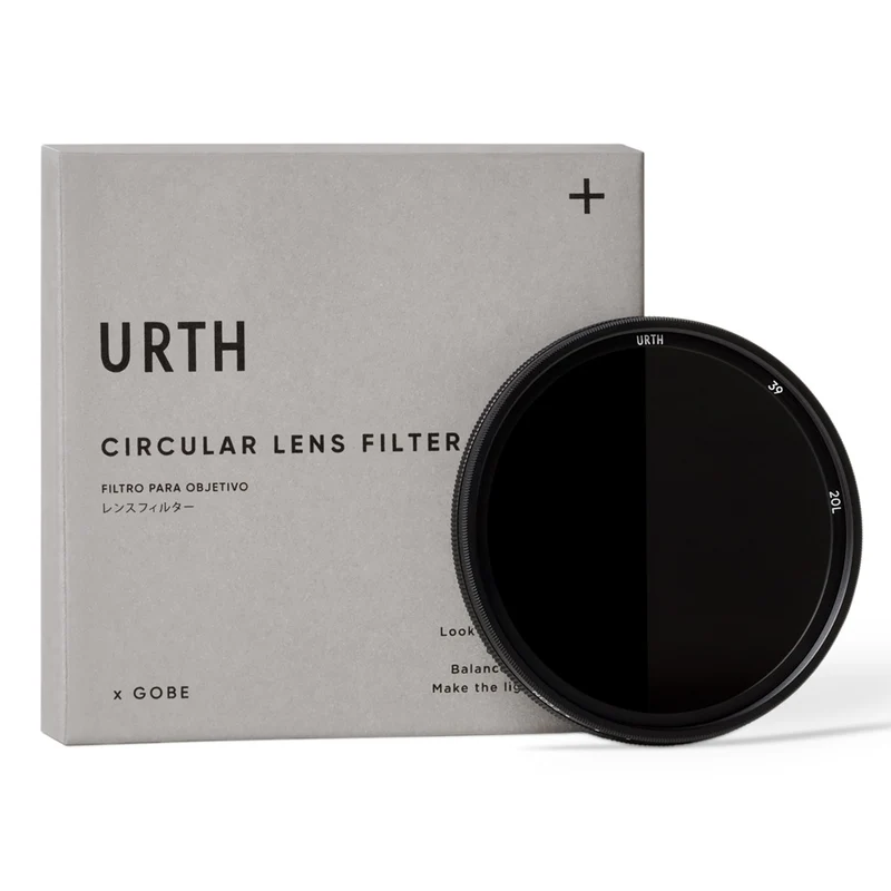 Urth 39mm ND8 128 (3 7 Stop) Variable ND Lens Filter (Plus+)