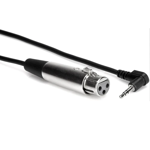 Hosa XVM-105F XLR3F to Right-angle 3.5mm TRS 1.5m