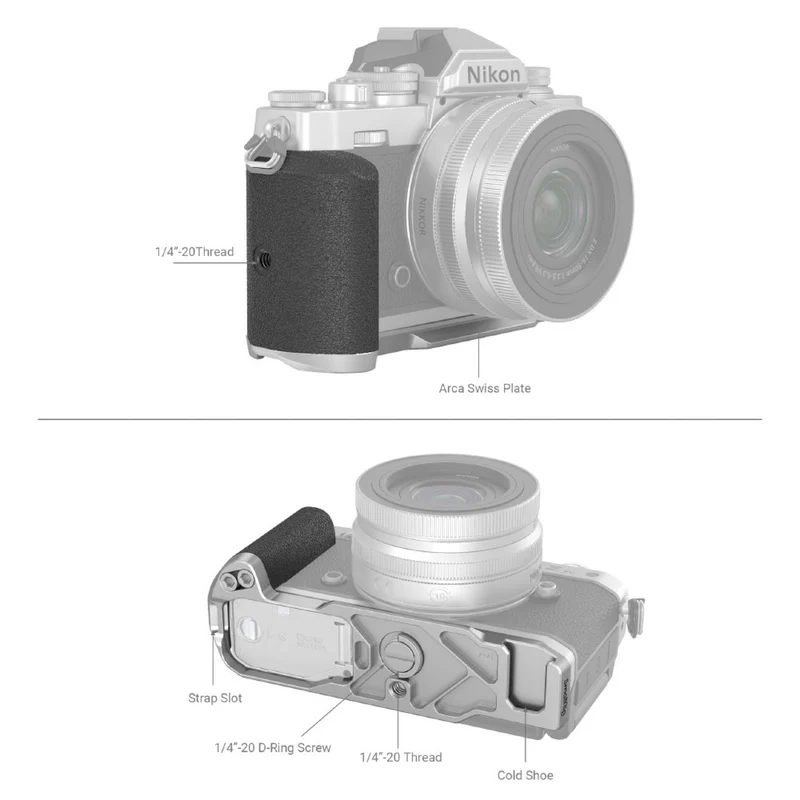 SmallRig 3480 L Shape Grip for Nikon Z fc Camera