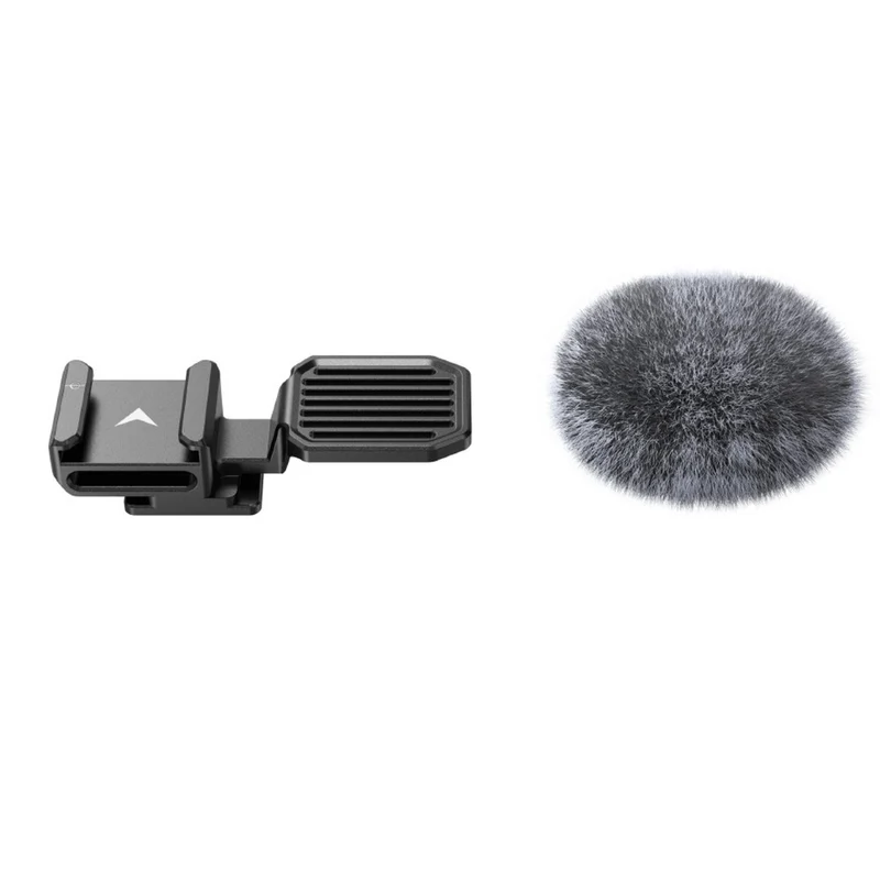 SmallRig 3526 Cold Shoe Adapter with Windshield for Sony ZV-E10 and ZV-1