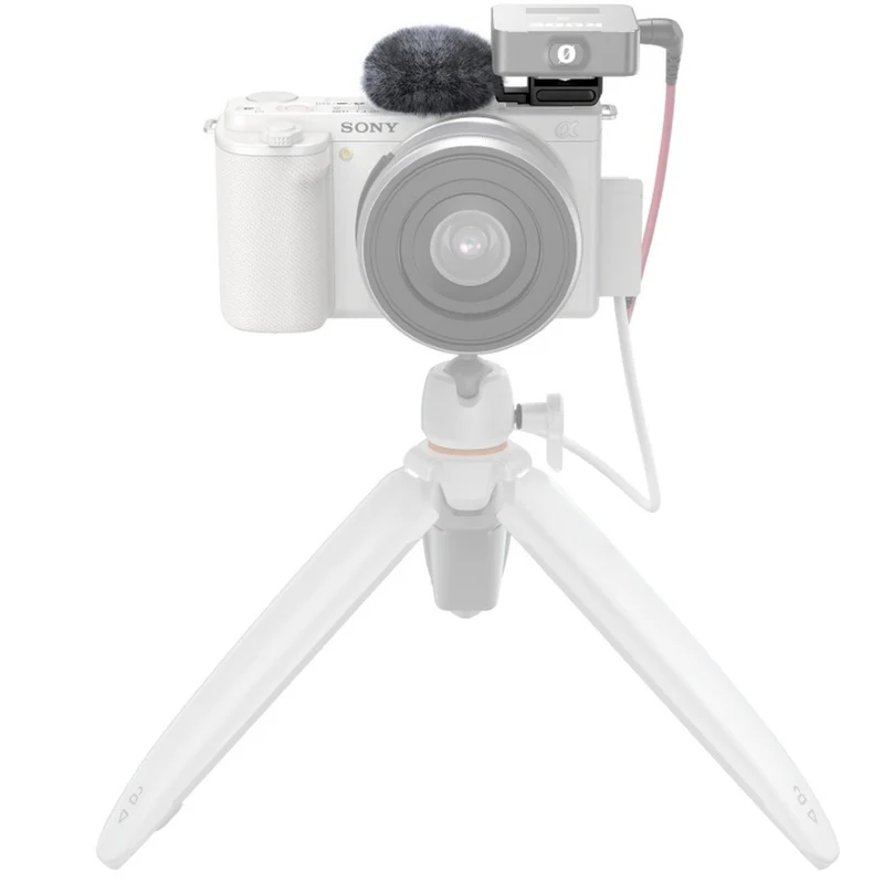 SmallRig 3526 Cold Shoe Adapter with Windshield for Sony ZV-E10 and ZV-1