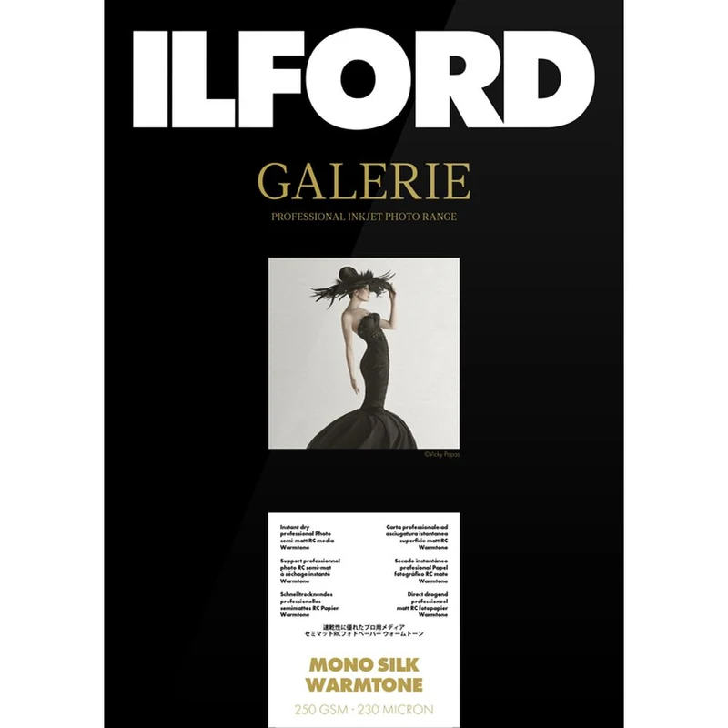 Ilford GALERIE Prestige Mono Silk Warmtone A2 25 sheets