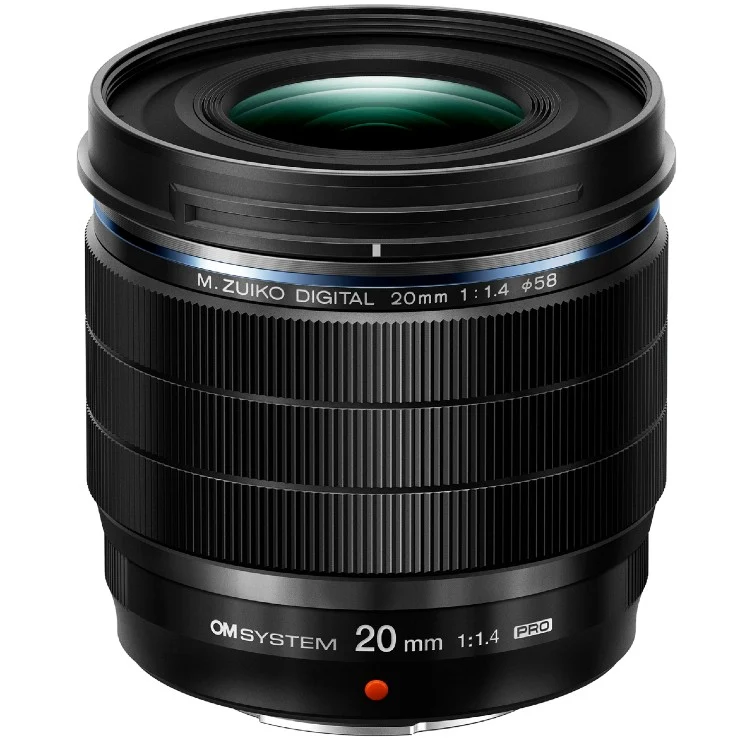 OM SYSTEM, M.Zuiko Digital, ED, 20mm ƒ/1,4, PRO